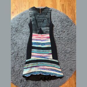 Ginger & Smart Abstract Print Dress Size 8